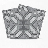 Mosaicowall Stylish & Durable Peel and Stick Vinyl Floor Tiles Waterproof, Self-Adhesive, Perfect for Any Space